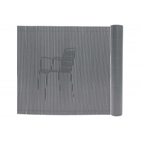 Canisse PVC brise vue gris plastique Canisse PVC brise vue gris plastique