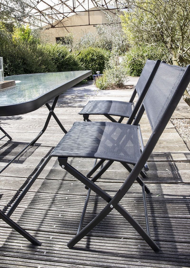 zoom chaise de jardin pliante calvi