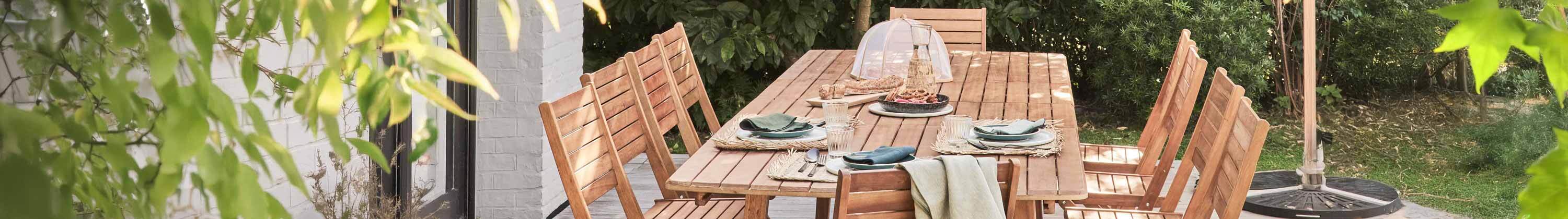 mobilier de jardin en bois