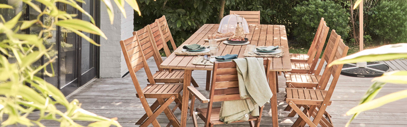 mobilier de jardin en bois