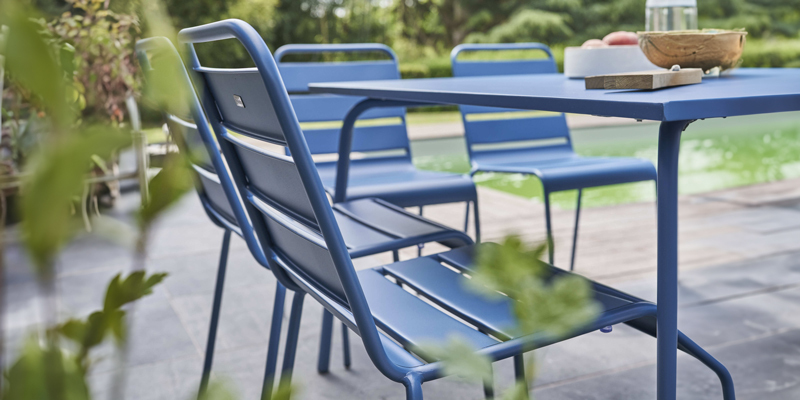 Ensemble table et chaises Palavas pacifique
