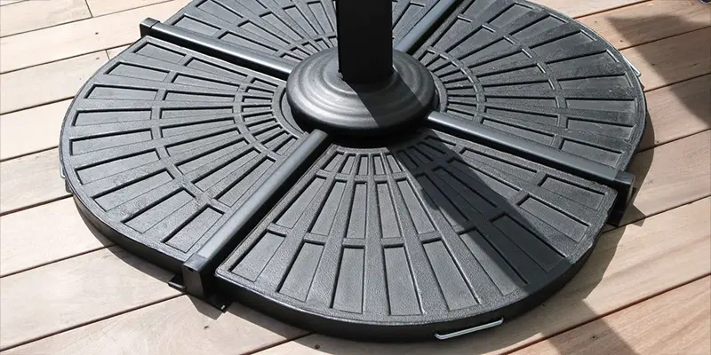 Dalles de parasol pour balcon