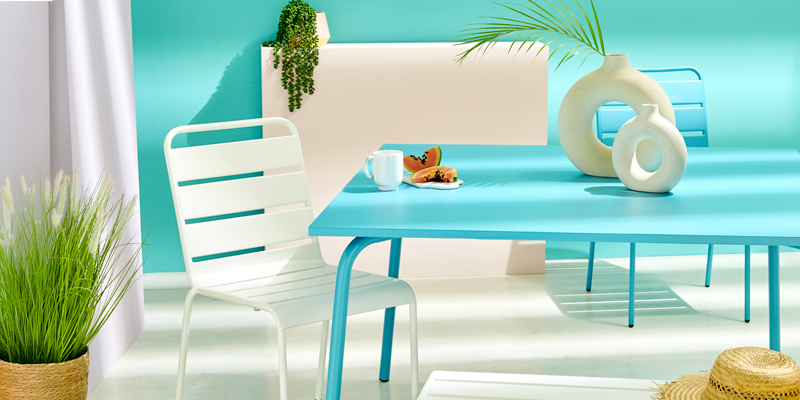 table et chaises de terrasse Palavas