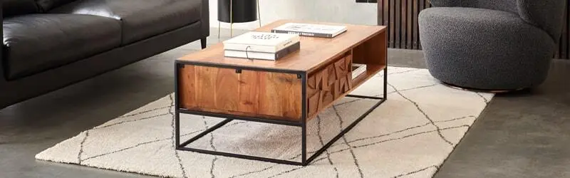 le style d'une table basse