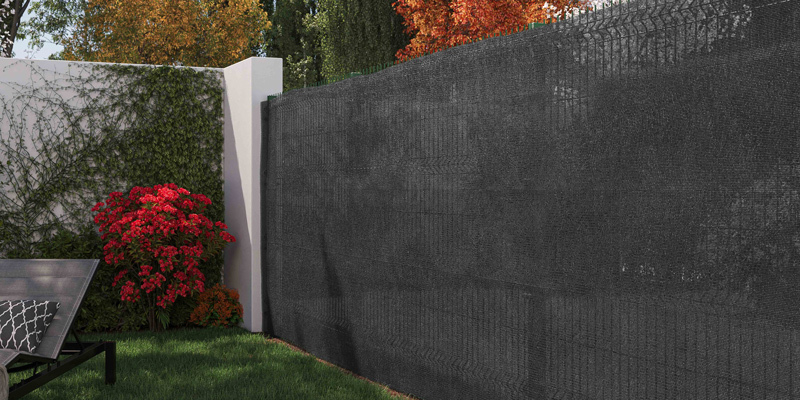 Brise-vue en PEHD hauteur 1m80 couleur gris