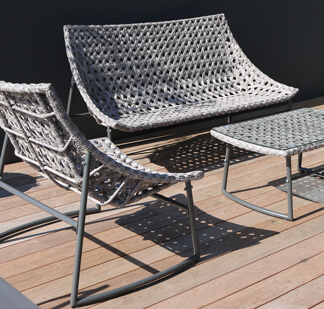 Le mobilier de jardin en résine