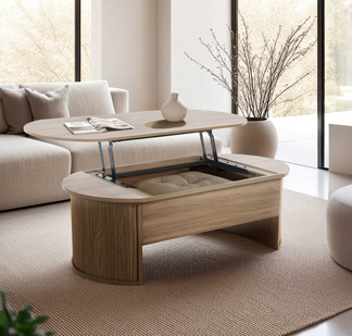 Table basse relevable : avantages et inconvénients ?