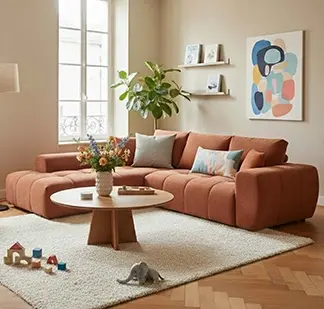 Canapé compact : comment choisir un canapé petit espace et adapté à votre salon