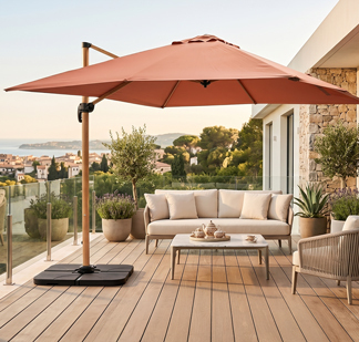 Quel est le meilleur parasol pour son balcon ?