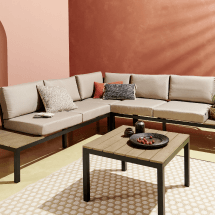Salon de jardin bas